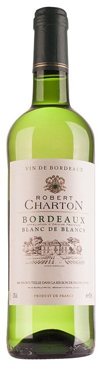 Robert Charton, Bordeaux A.O.P. Blanc de Blanc, 2020  